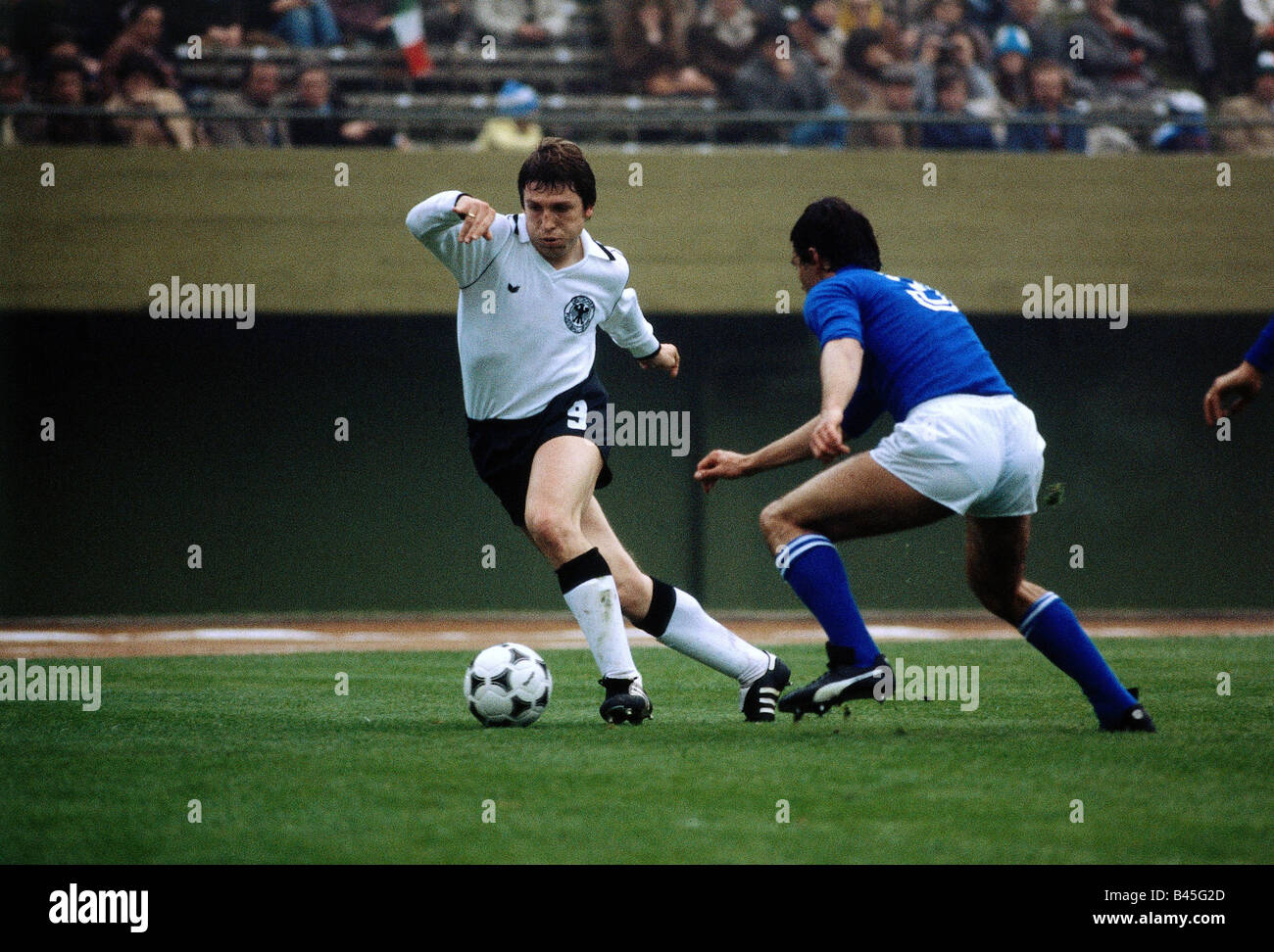 Sport / Sport, Fußball, Fußball, WM, Italien gegen Deutschland (0:0) in Buenos Aires, Argentinien, 14.6.1978, Stockfoto