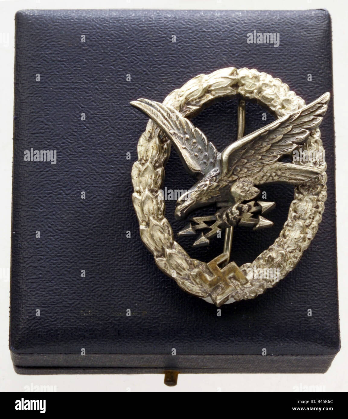 Dekorationen, Deutschland, Drittes Reich, Wehrmacht, Luftwaffe, Luftwaffenabzeichen, eingeführt am 22.6.1942, Zweiter Weltkrieg, Paratrouppen, Dekoration, Stockfoto