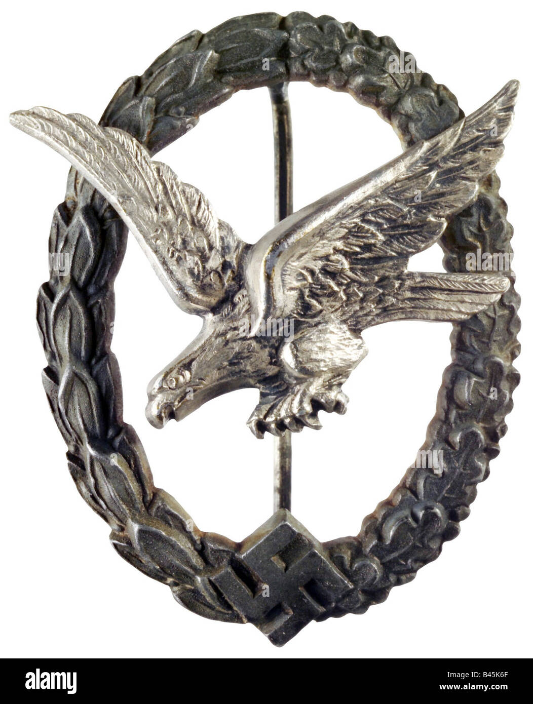 Dekorationen, Deutschland, Drittes Reich, Wehrmacht, Luftwaffe, Luftwaffenabzeichen, eingeführt am 22.6.1942, Zweiter Weltkrieg, Paratrouppen, Dekoration, Stockfoto