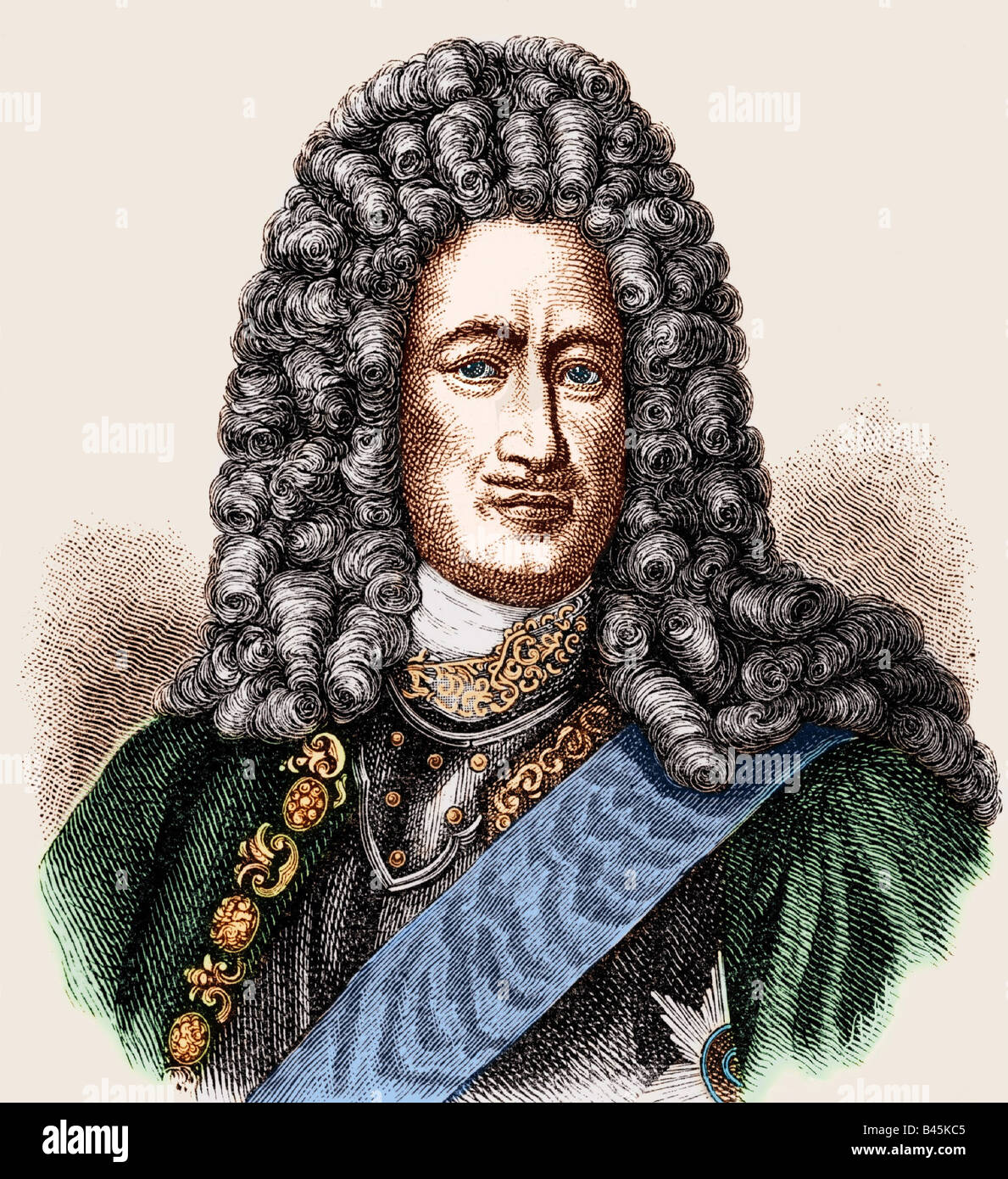 Menshikow, Aleksandr Danilovich, 6.11.1672 - 2.11.1729, russischer Politiker, Porträt, Gravur, 19. Jahrhundert, Russland, Stockfoto