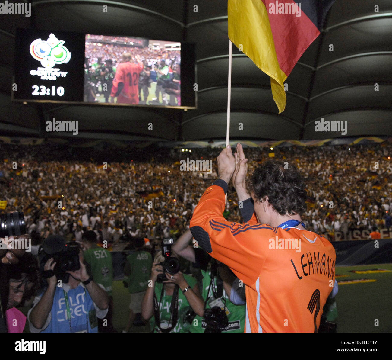 Sport, Fußball, wm, Match um den dritten Platz, Deutschland gegen Portugal (3:1), Stuttgart, 8.7.2006, Additional-Rights - Clearance-Info - Not-Available Stockfoto