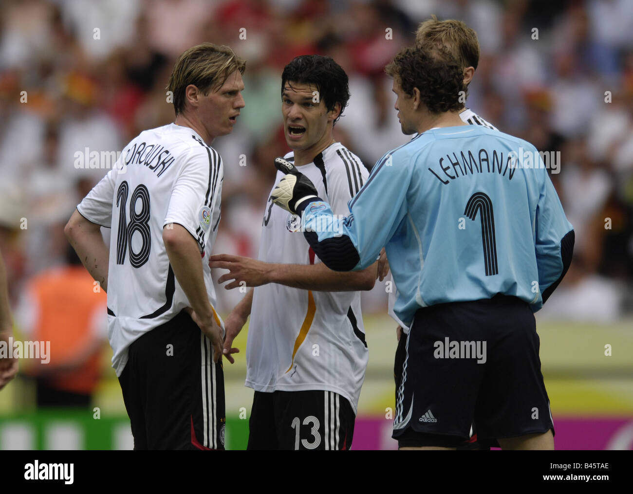 Sport, Fußball, wm, Ecuador gegen Deutschland (0:3), Berlin, 20.6.2006, Additional-Rights - Clearance-Info - Not-Available Stockfoto