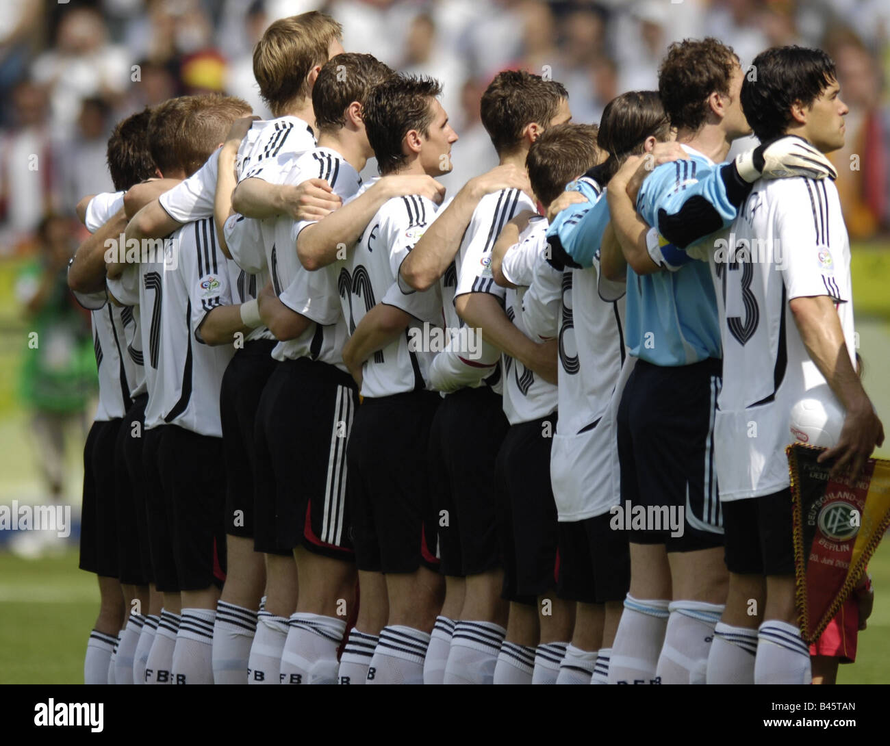 Sport, Fußball, wm, Ecuador gegen Deutschland (0:3), Berlin, 20.6.2006, Additional-Rights - Clearance-Info - Not-Available Stockfoto
