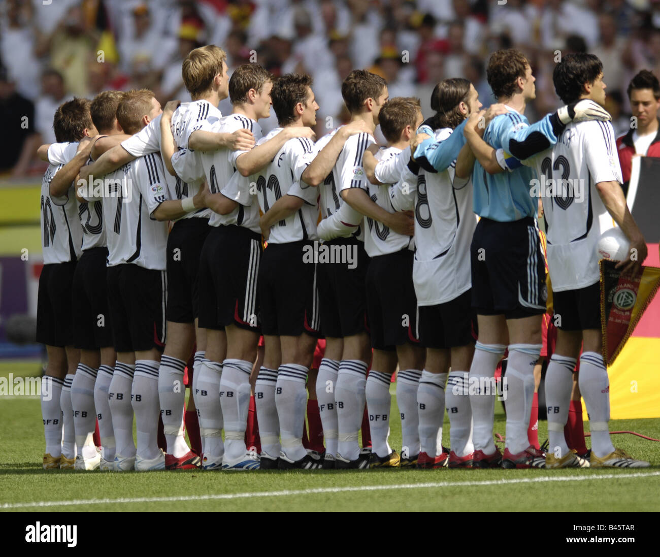 Sport, Fußball, wm, Ecuador gegen Deutschland (0:3), Berlin, 20.6.2006, Additional-Rights - Clearance-Info - Not-Available Stockfoto