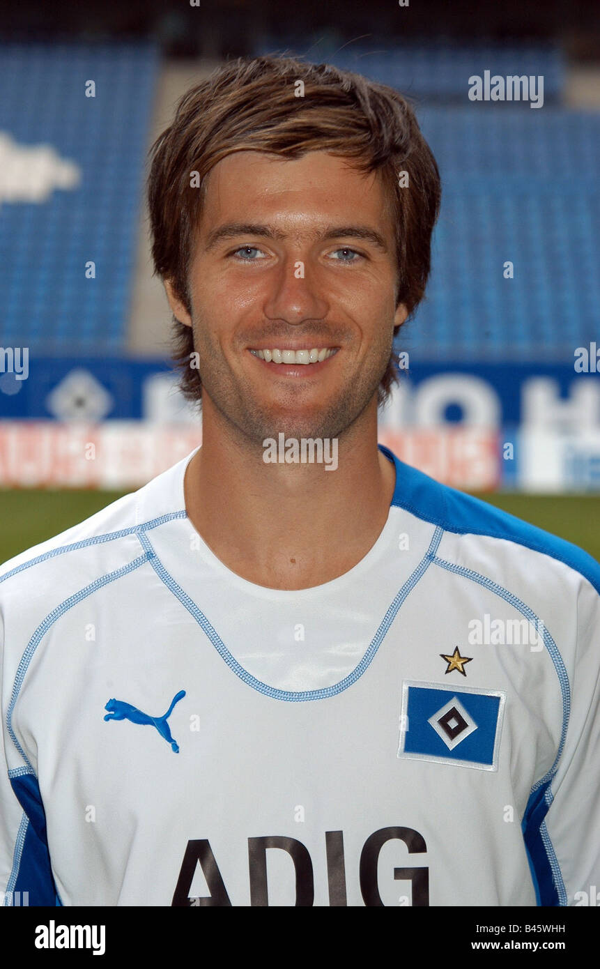 Wicky, Raphael, * 26.4.1977, Schweizer Fussballpaltler, Porträt, Spieler des Hamburger SV, Saison 2005 / 2006, Stockfoto