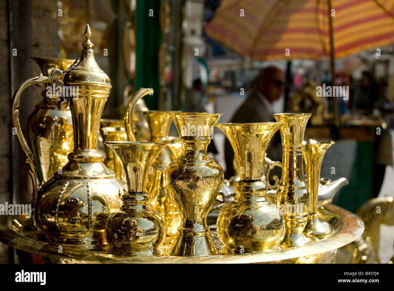 Souvenirs, Dahar Quartal, Hurghada, Rotes Meer, Ägypten, Nordafrika Stockfoto