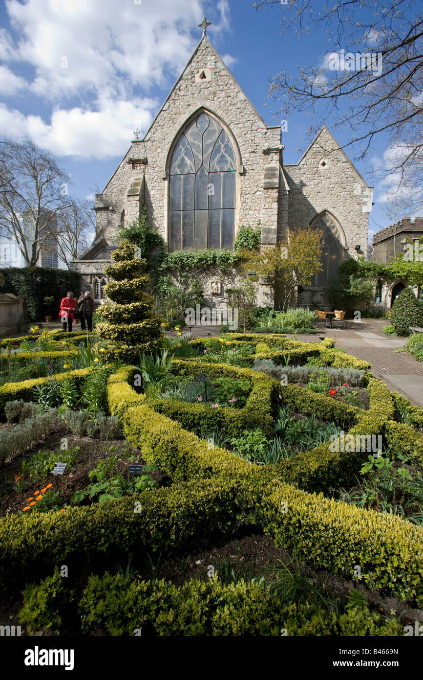 Der Garten-Museum (ehemals The Garden Geschichtsmuseum) Lambeth London Stockfoto