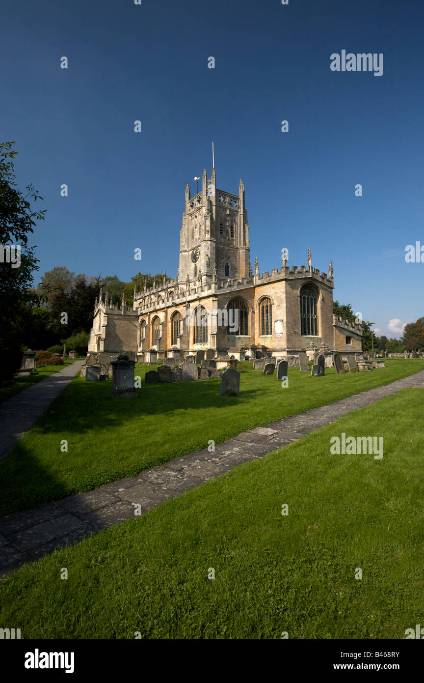 Pfarrkirche St Marys Fairford Gloucestershire England UK Stockfoto