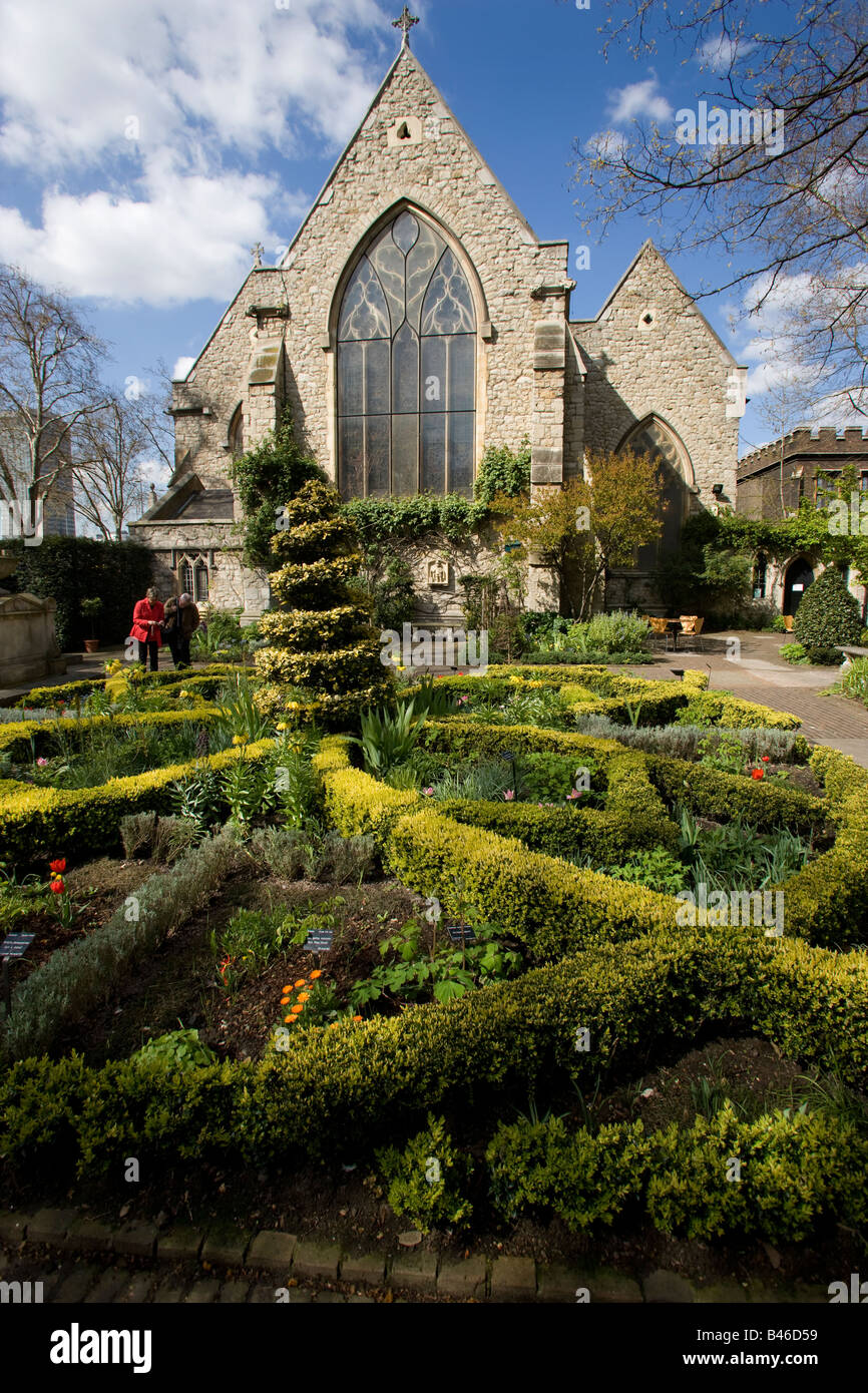 Der Garten-Museum (ehemals The Garden Geschichtsmuseum) Lambeth London Stockfoto