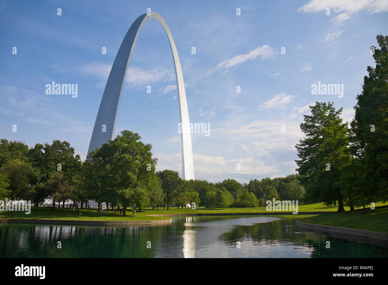 Jefferson National Expansion Memorial Stockfoto