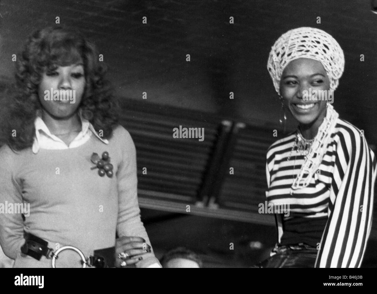 Les Humphries Singers, Popgruppe, Judith Archer, Liz Mitchell, 1972, Stockfoto