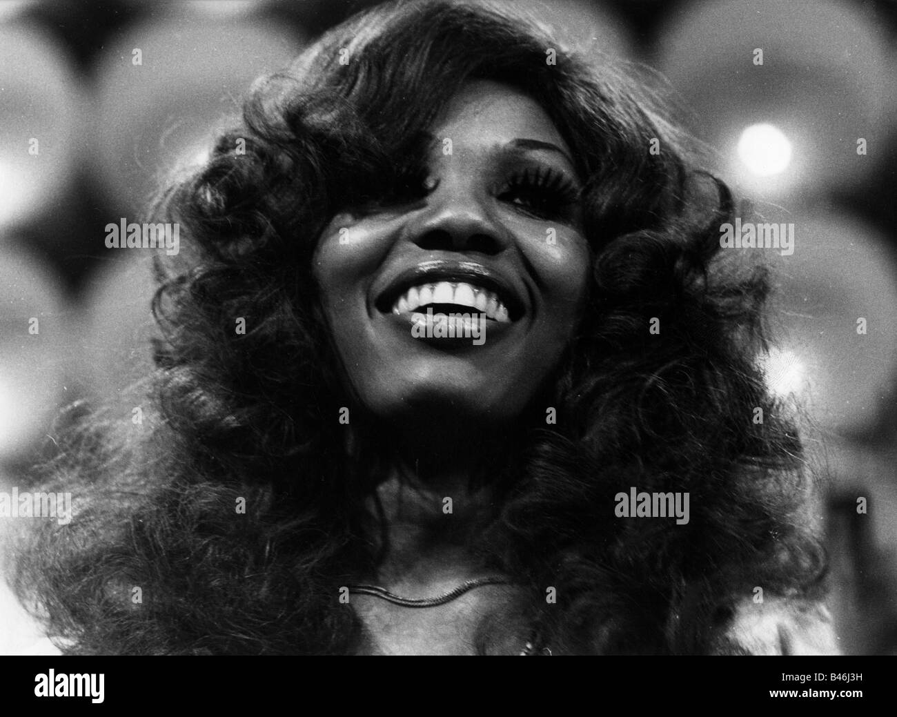 Les Humphries Singers, Popmusikband, Sängerin Judith Archer, Portrait, 1972, Stockfoto