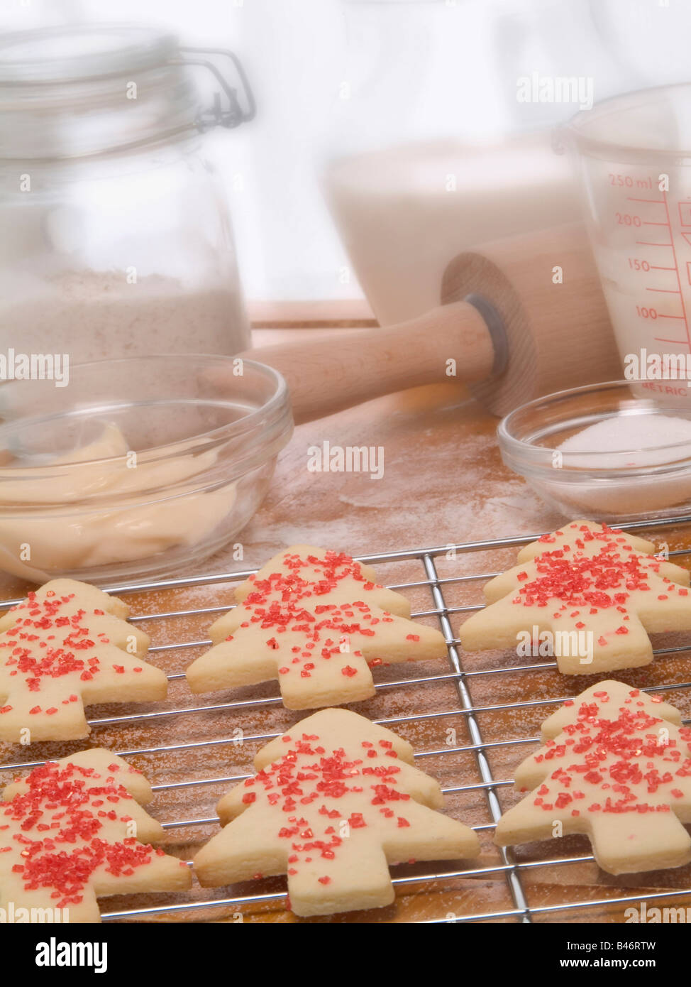 Weihnachtsplätzchen Stockfoto