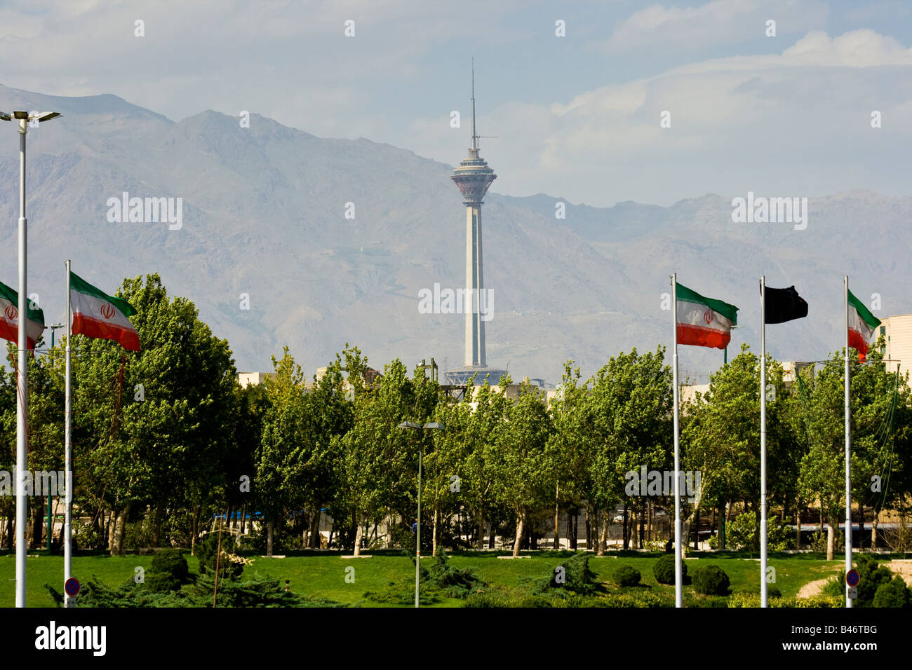 Burj e Milad in Teheran-Iran Stockfoto