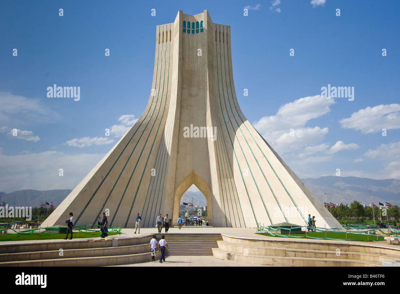 Azadi oder Freiheitsdenkmal in Teheran-Iran Stockfoto