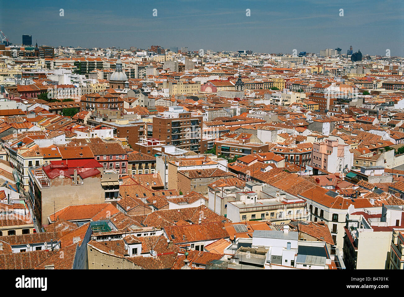 Spanien - Madrid - Ansicht des alten Madrids Stockfoto