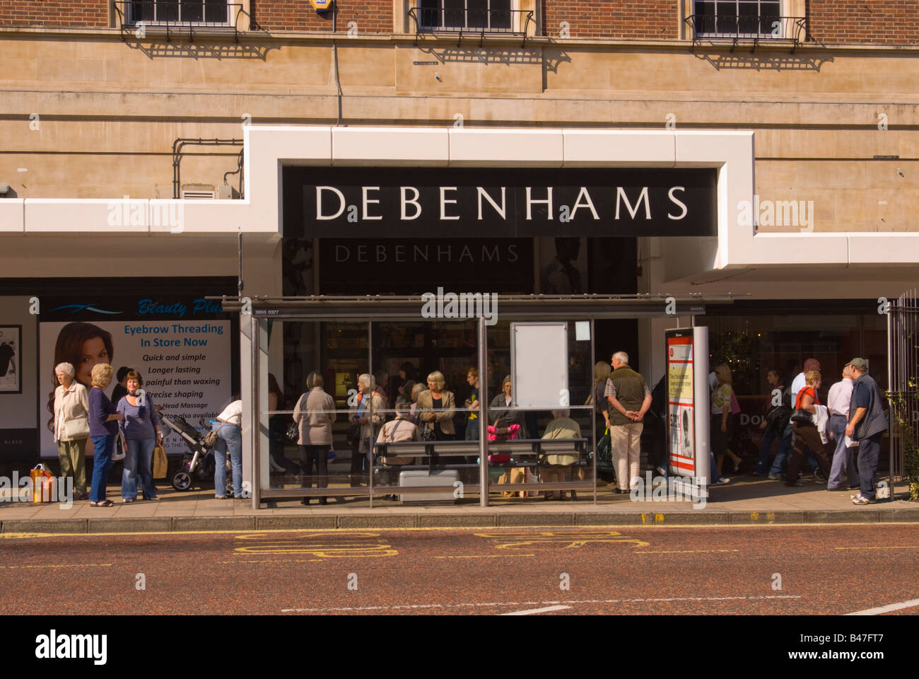 Kaufhaus Debenhams in Norwich, Norfolk, Großbritannien Stockfoto