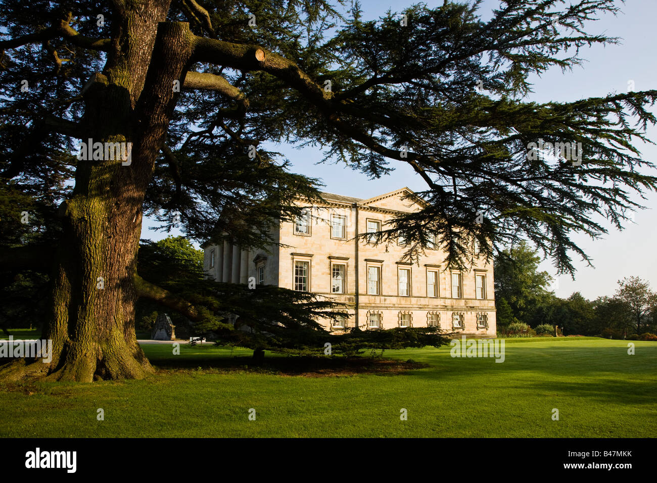 Constable Burton Hall in der Nähe von Leyburn North Yorkshire Stockfoto