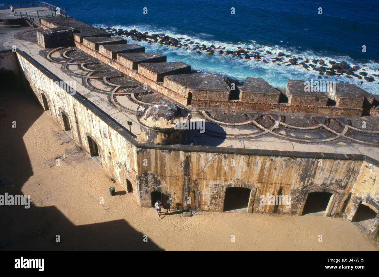 El Morro Puerto Rico Stockfoto