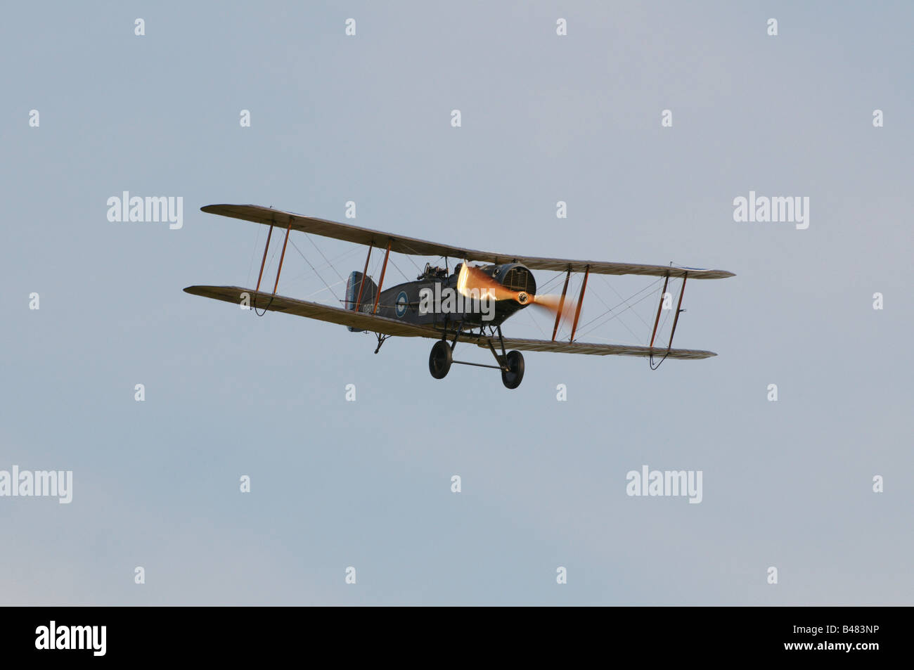 Shuttleworth (Sammlung) Air Show 2008 WW1 Kämpfer Bristol Fighter F.2B Stockfoto