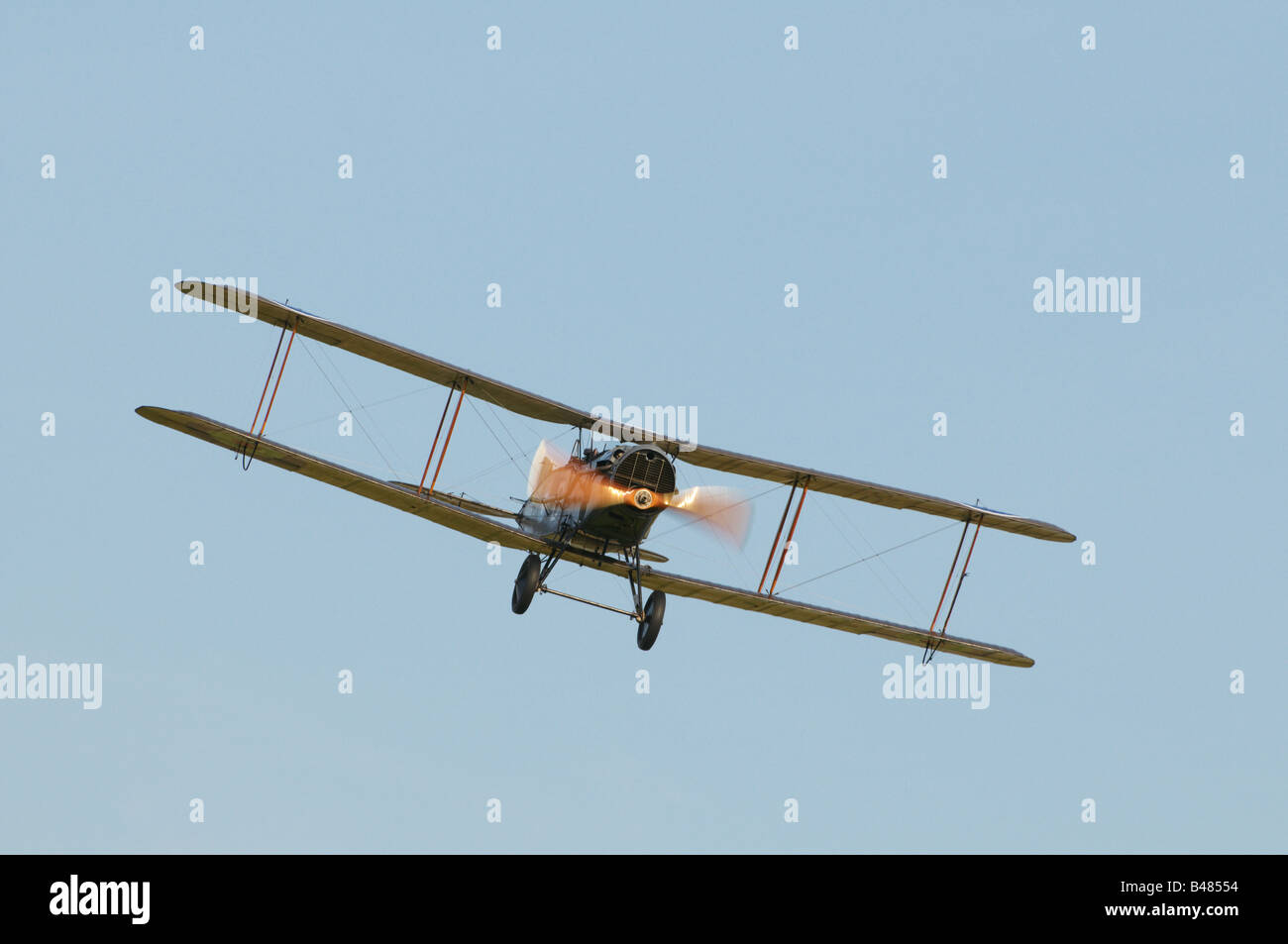 Shuttleworth (Sammlung) Air Show 2008 WW1 Kämpfer Bristol Fighter F.2B Stockfoto