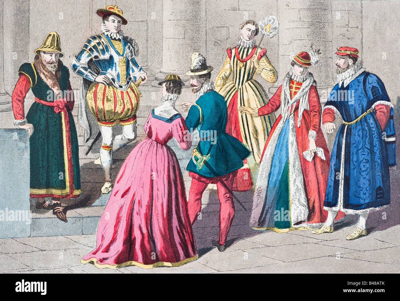 16th century fashion Fotos und Bildmaterial in hoher Auflösung Alamy