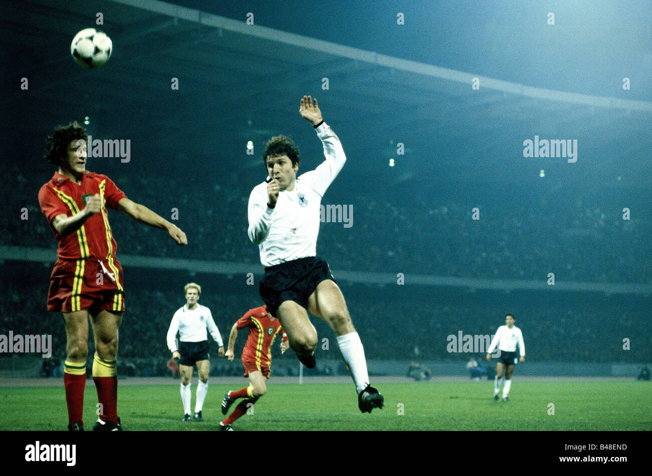 Sport / Sport, Fußball, Fußball, EM-Qualifikation Wales gegen Deutschland  in Wrexham, Wales (0:2), 5.2.1979 Stockfotografie - Alamy