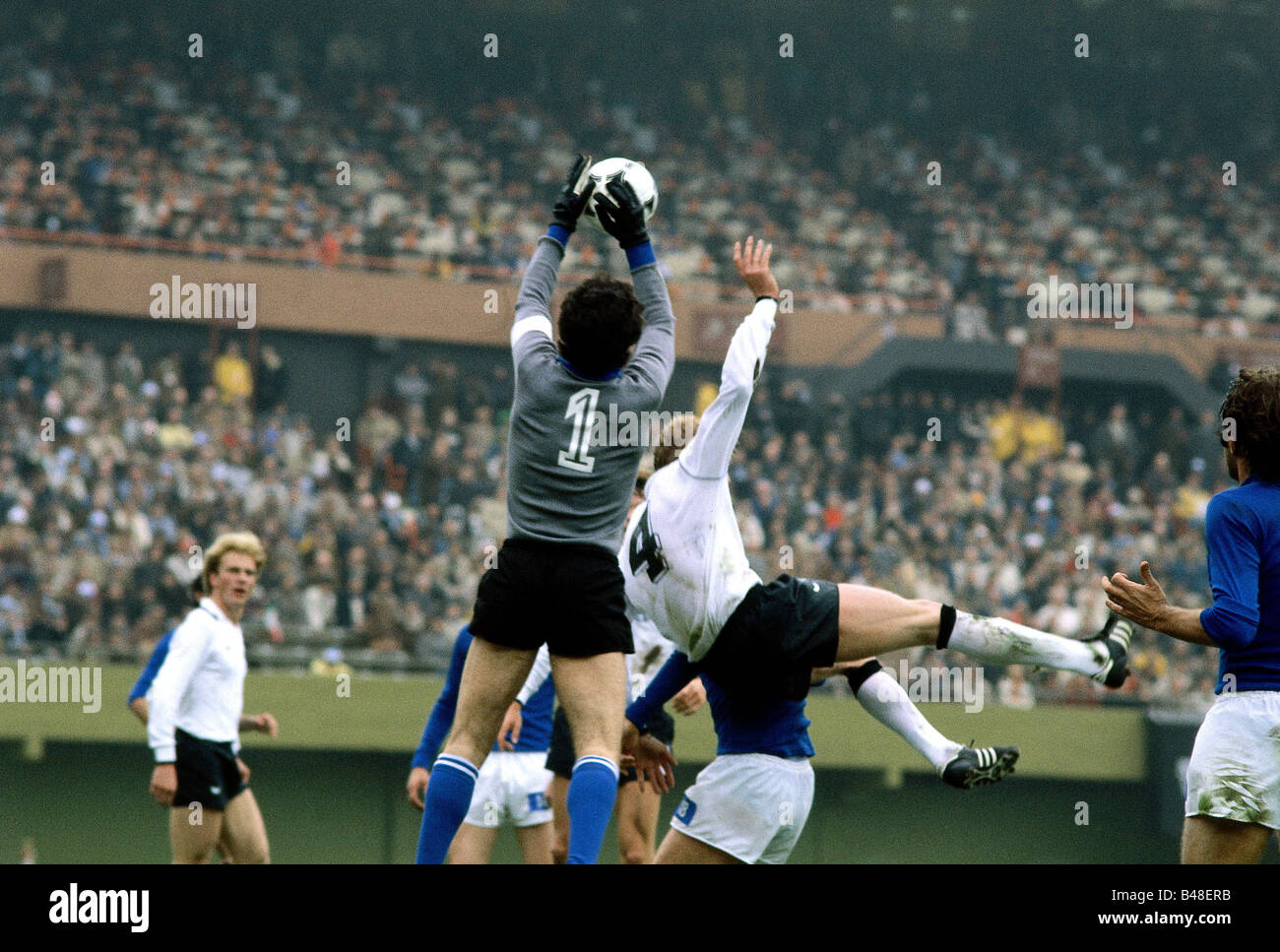 Sport / Sport, Fußball, Fußball, WM, Italien gegen Deutschland (0:0) in Buenos Aires, Argentinien, 14.6.1978, Stockfoto