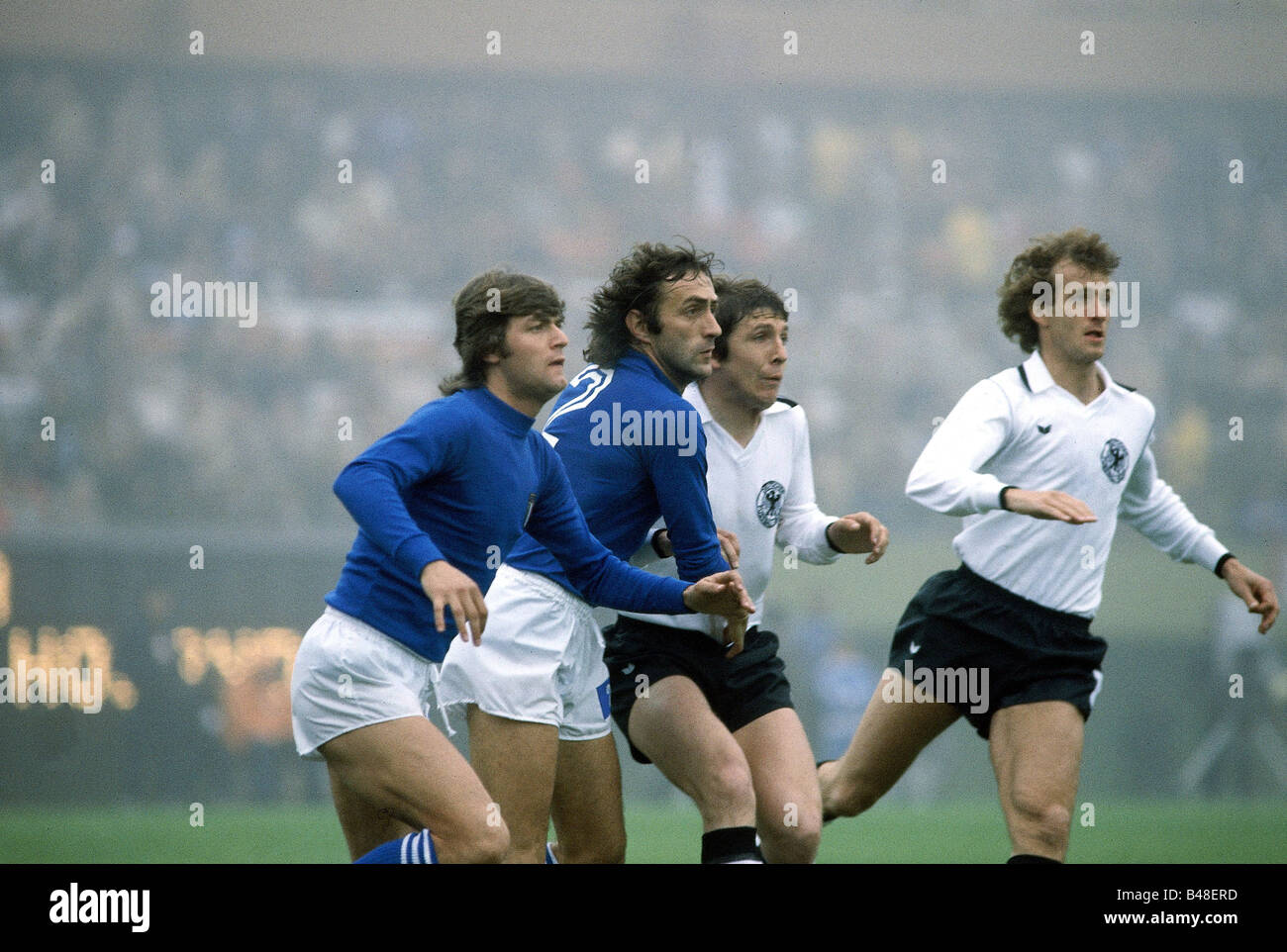 Sport / Sport, Fußball, Fußball, WM, Italien gegen Deutschland (0:0) in Buenos Aires, Argentinien, 14.6.1978, Stockfoto