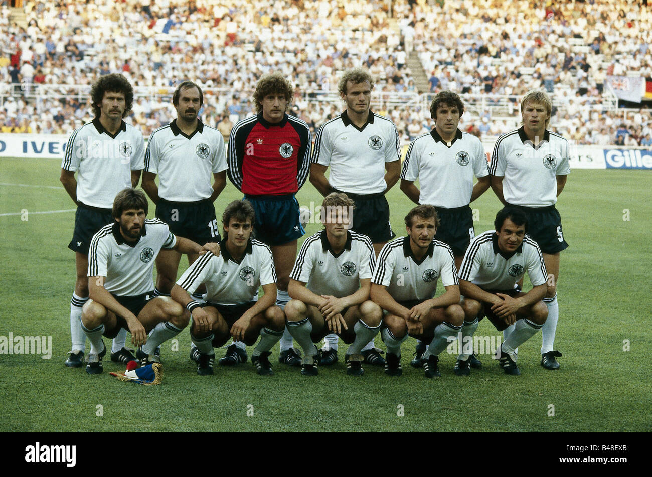 Sport / Sport, Fußball, Fußball, Wm 1982, Halbfinale, Deutschland gegen