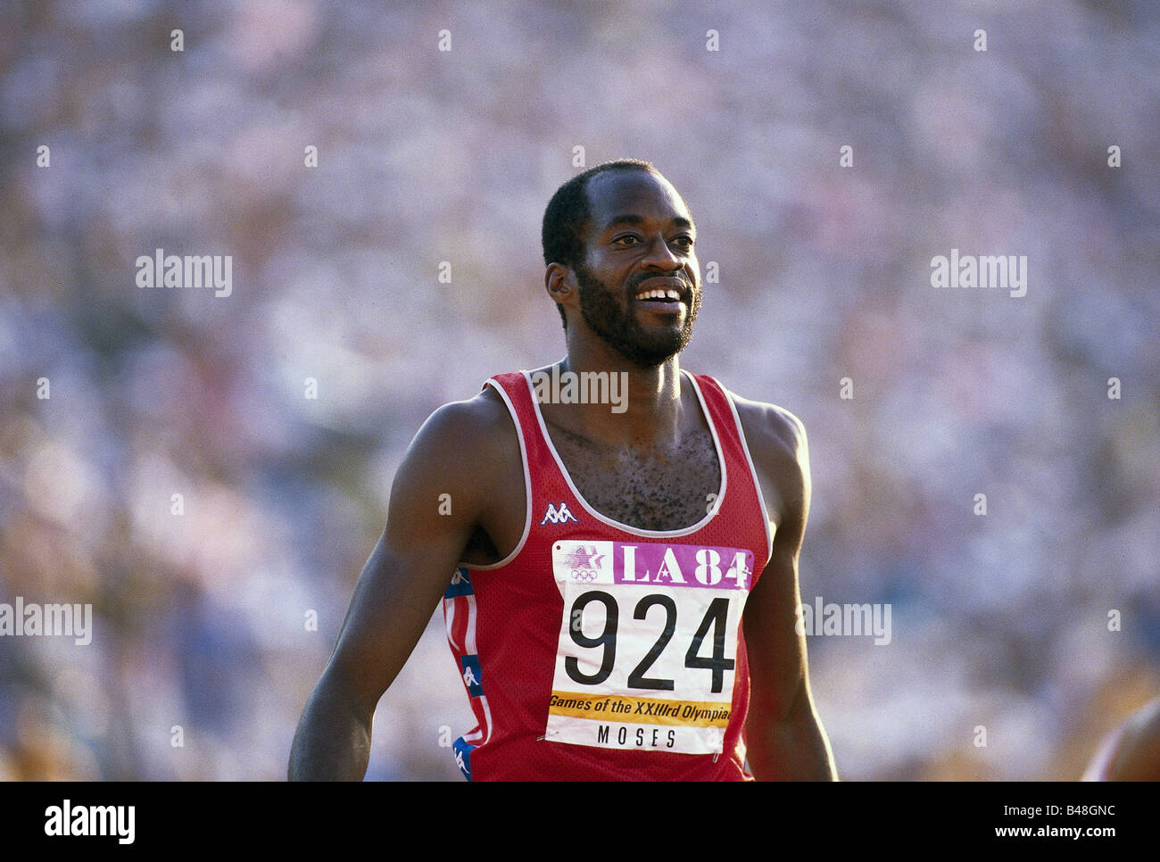Moses, Edwin 'Ed', * 31.8.1955, USAthlet (Leichtathletik), halbe Länge