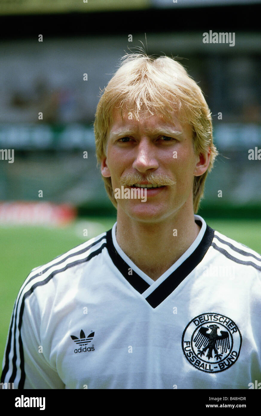 Rahn, Uwe, * 21.5.1962, deutscher Sportler (Fußballer), Porträt, 1980er  Jahre Stockfotografie - Alamy