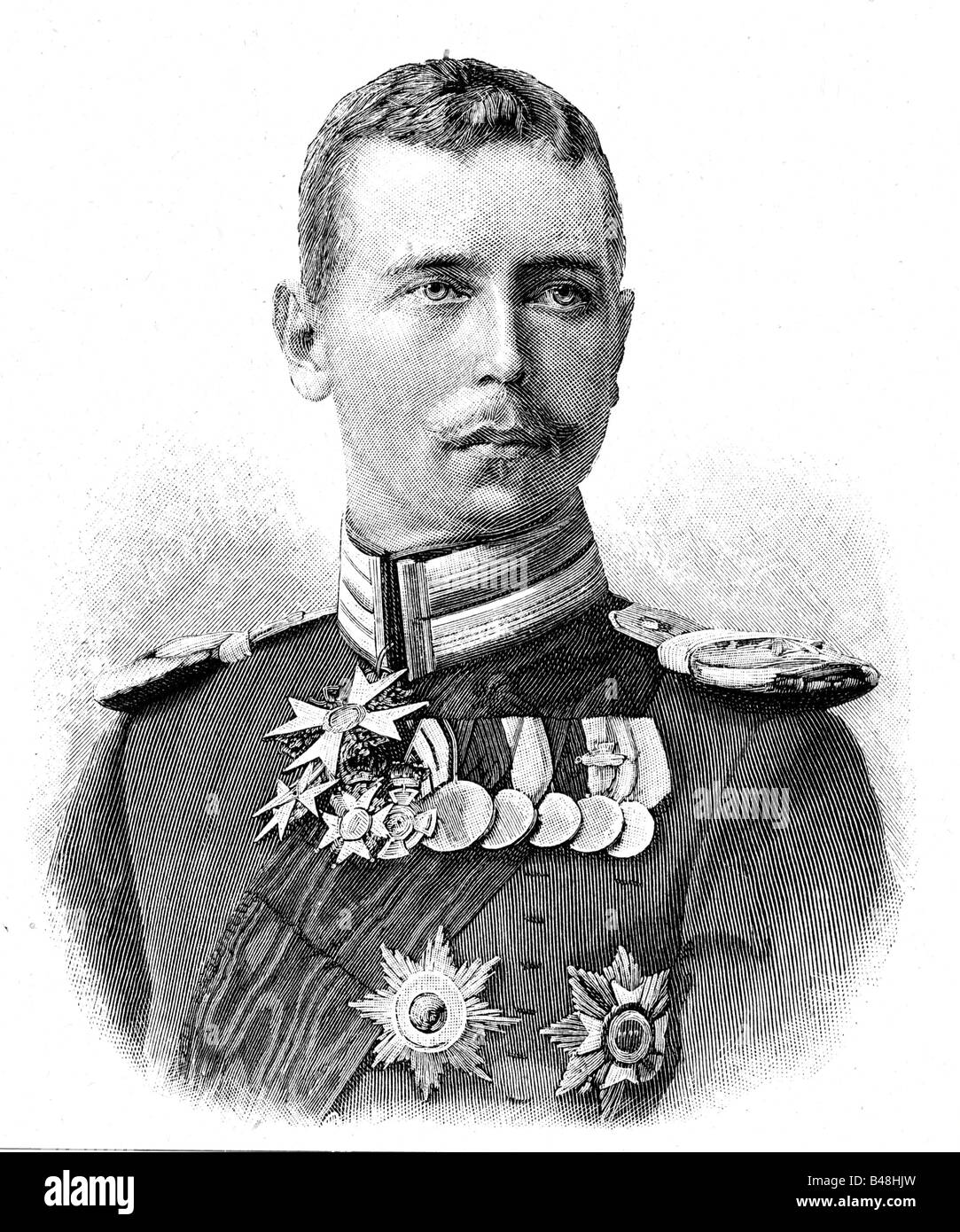 Alfred Alexander, 15.10.1874 - 6.2.1899, Heditary Prince of Stockfoto