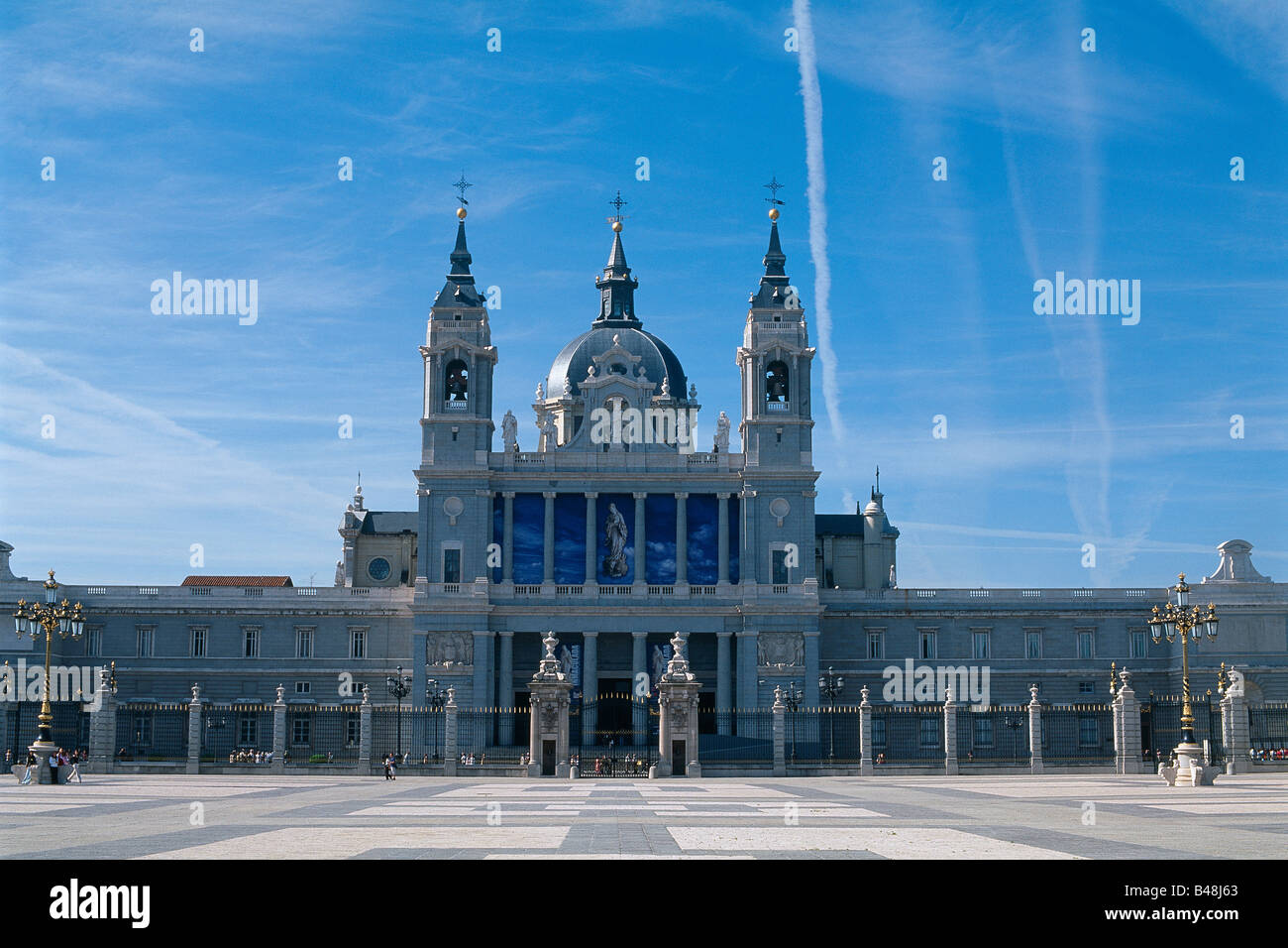 Spanien - Madrid - Almudena - Kathedrale - Madrid-Kathedrale Stockfoto