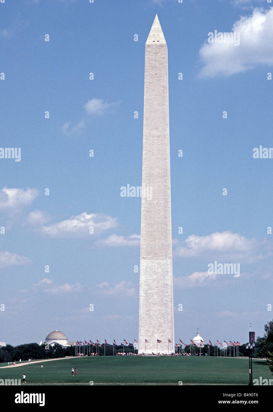 Washington Monument Washington D C USA Stockfoto