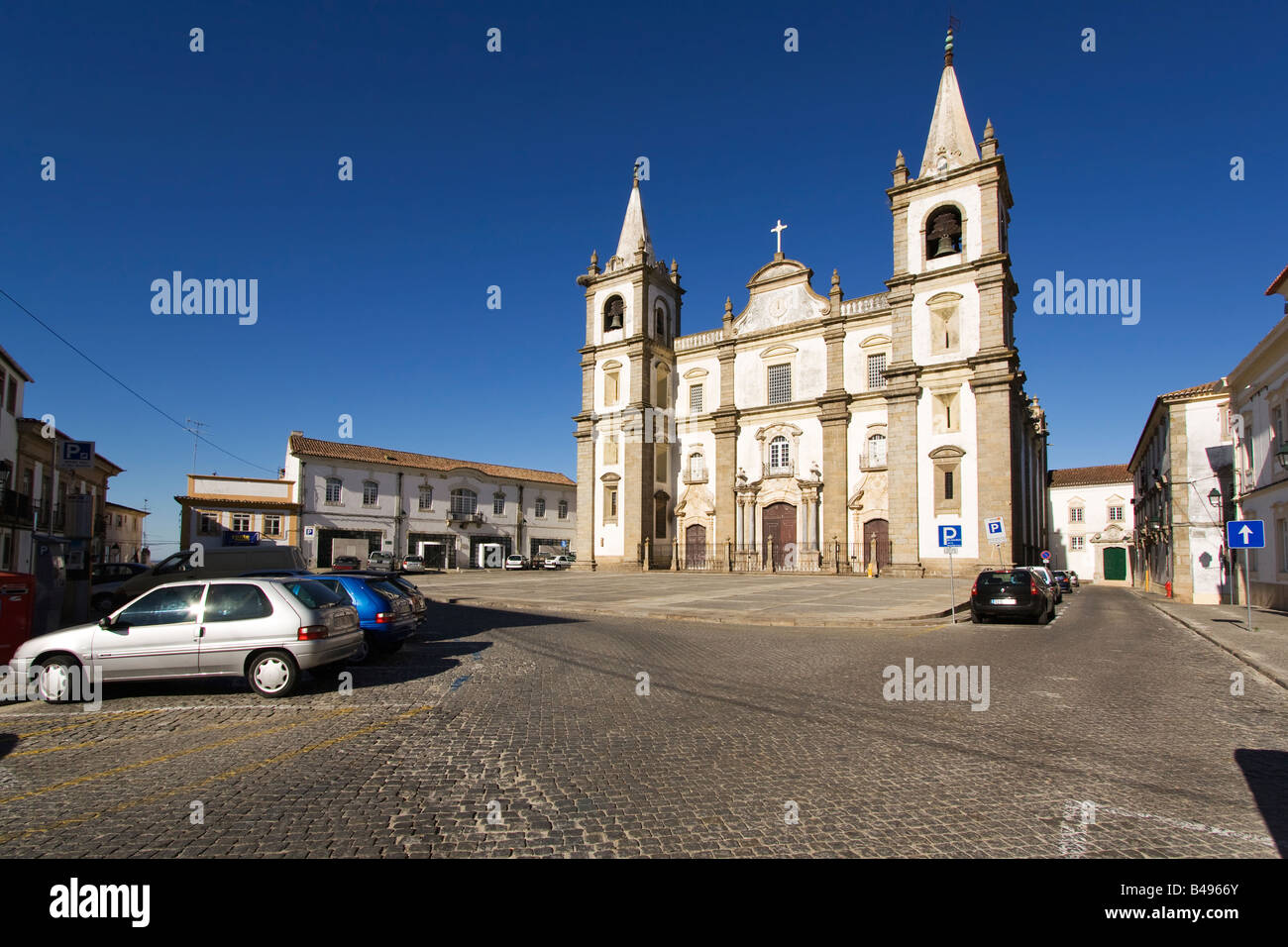 Portalegre Dom oder Se de Portalegre, Portugal. Manierismus und Barock Stil. Stockfoto