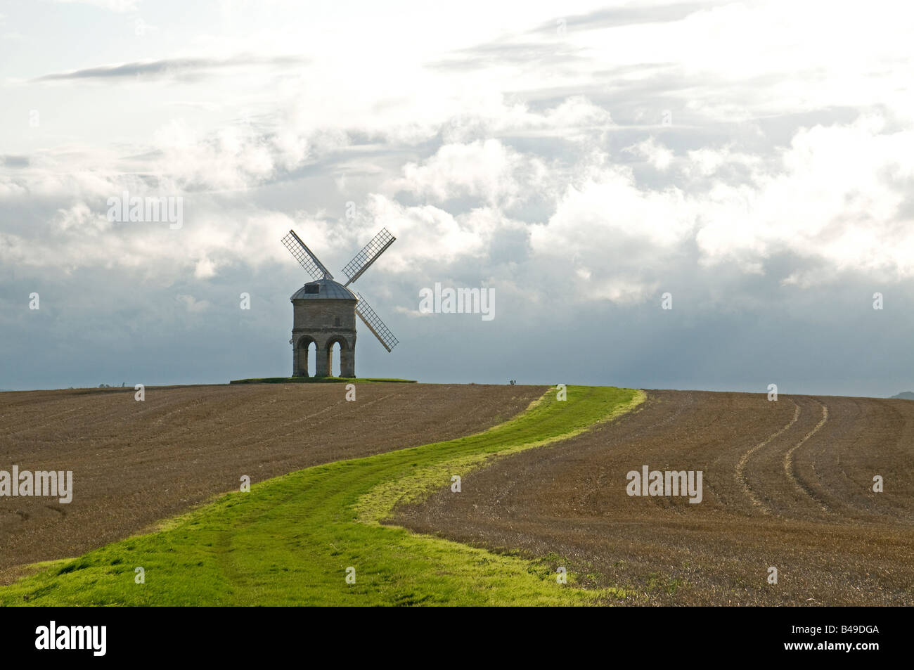 Warwickshire die berühmtesten Wahrzeichen Windmühle Chesterton Stockfoto