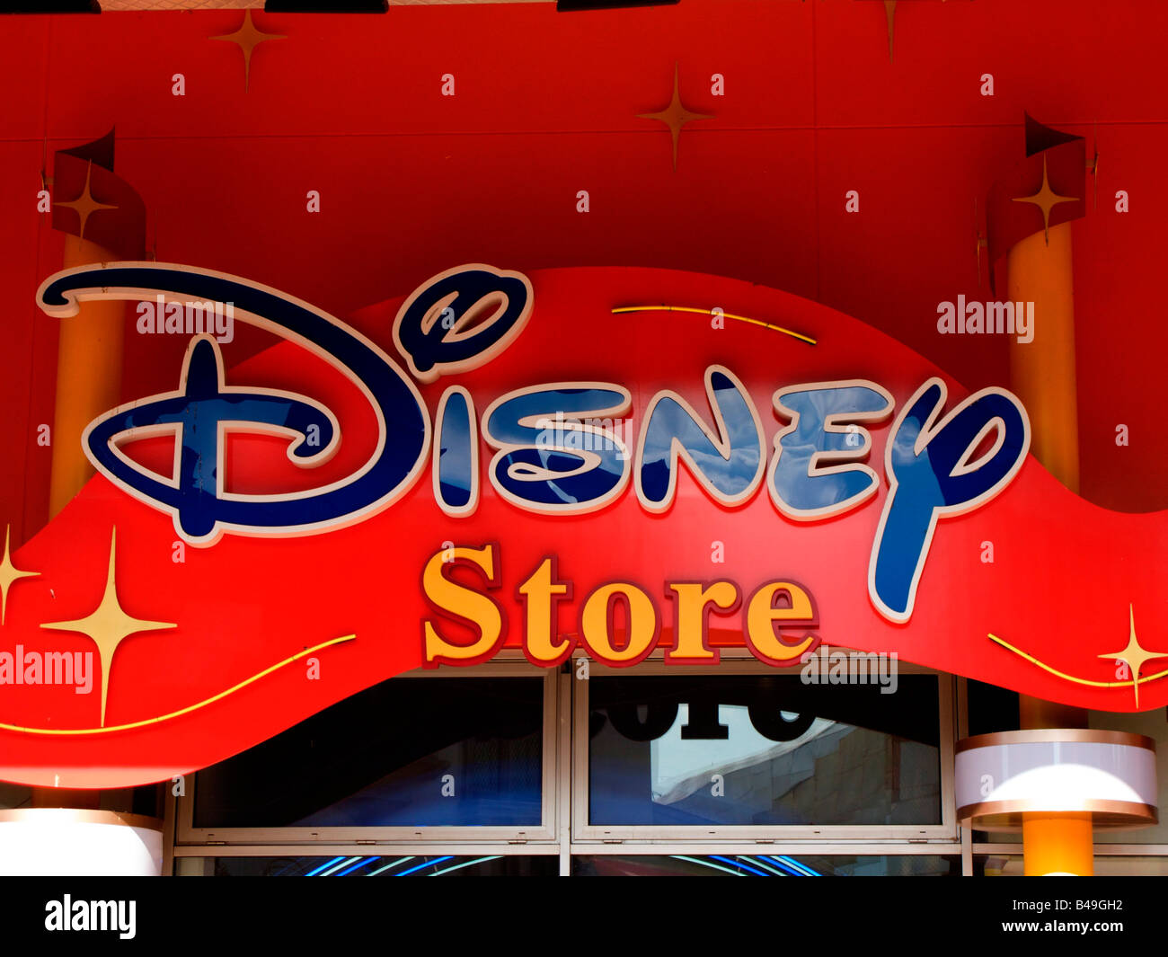 Disneyland Resort Paris Disney Store Disney Village 2008 Stockfoto