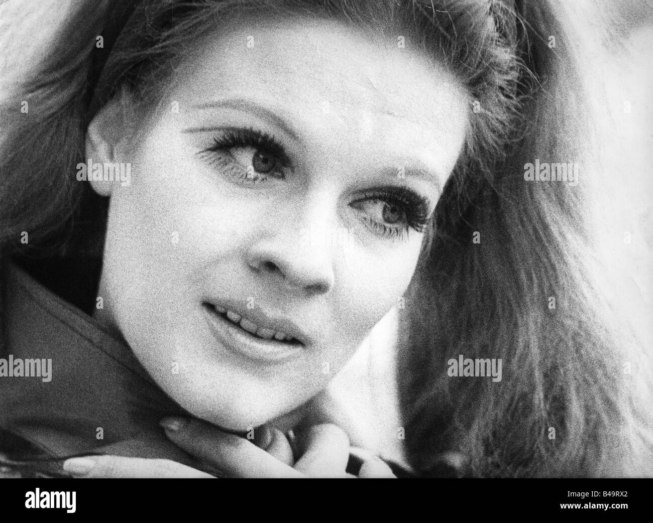 Volkmann, Elisabeth, 16.3.1936 - 25. / 27.7.2006, deutsche Schauspielerin, Porträt, 70er Jahre, Stockfoto
