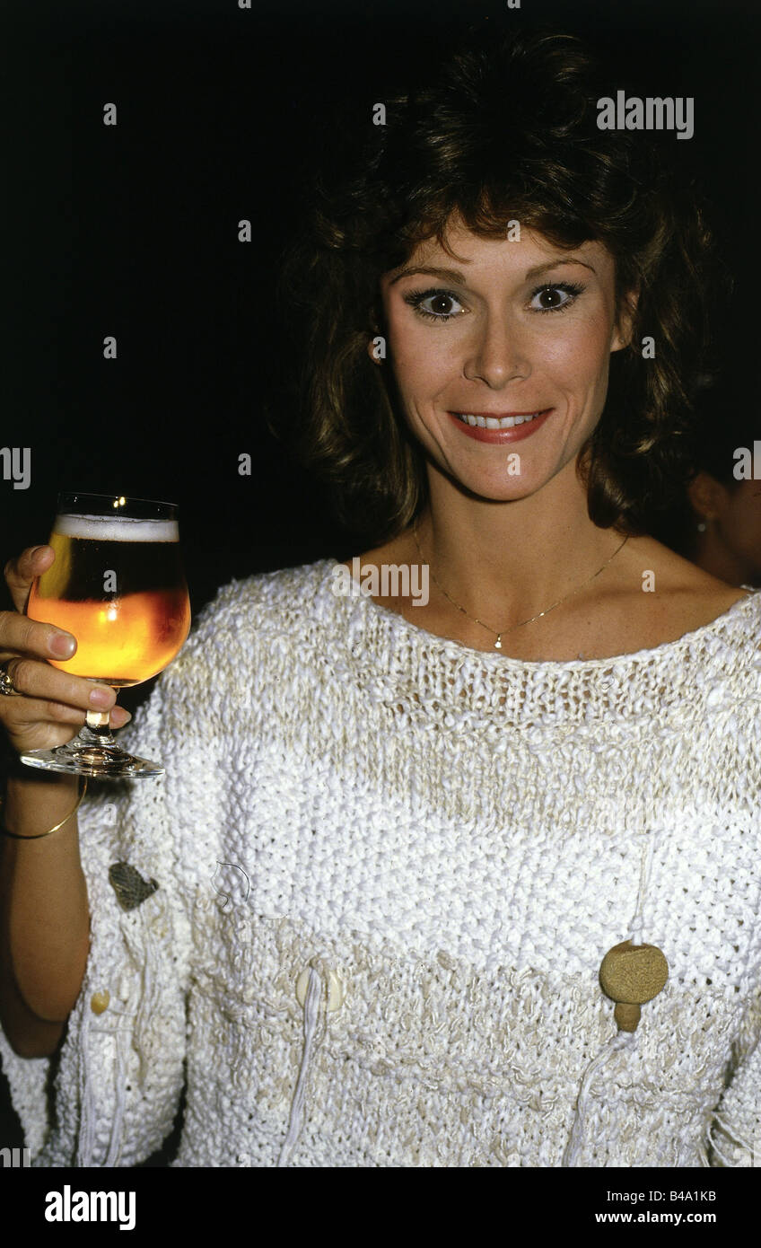 Jackson, Catherine Elise 'Kate', * 29.10.1948, amerikanische Schauspielerin, halbe Länge, München, 1984, Stockfoto