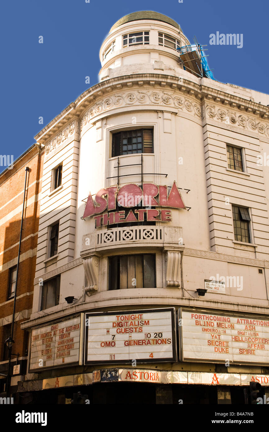Das Astoria-Theater, Konzert Veranstaltungsort, London Stockfoto