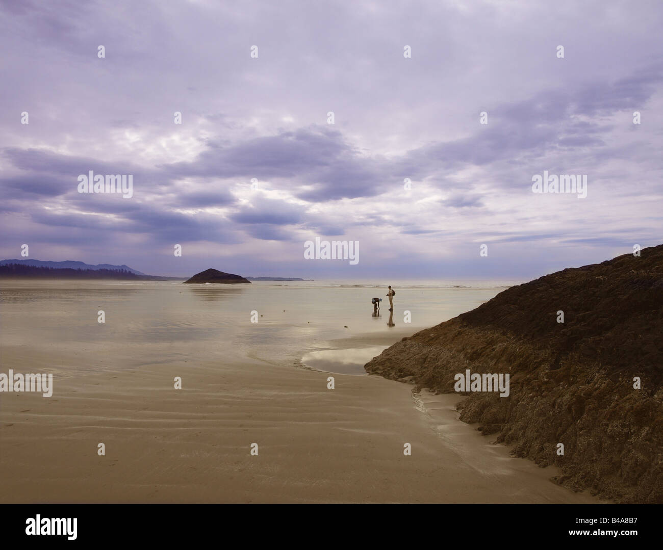 Long Beach, Pacific Rim National Park, Kanada Stockfoto