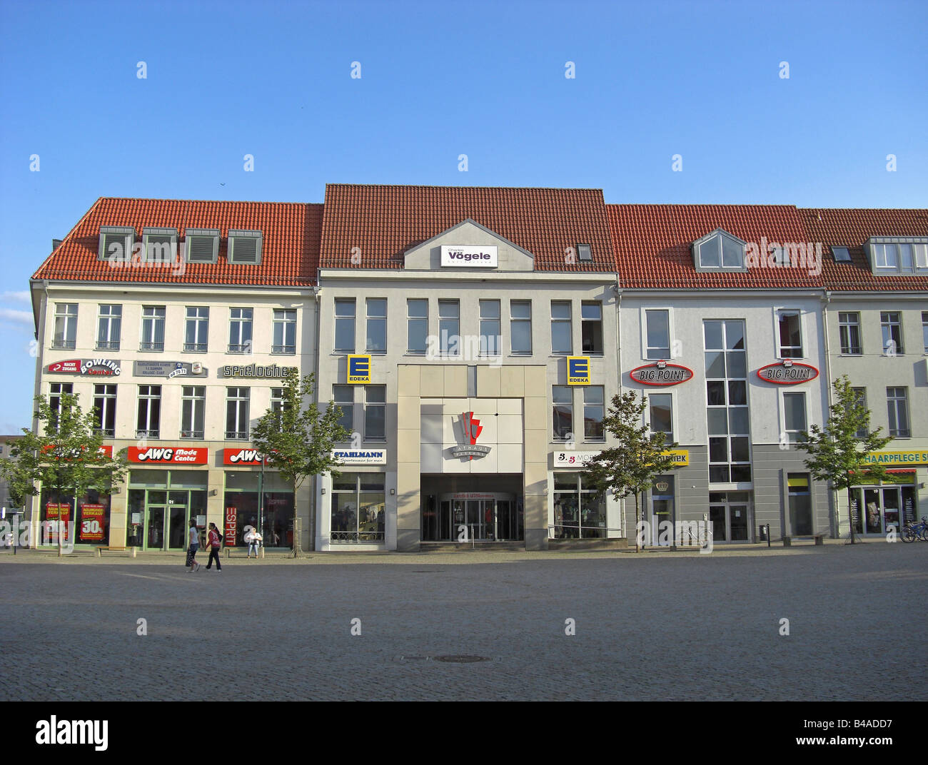 Geographie/Reisen, Deutschland, Sachsen-Anhalt, Halberstadt, Plätze, Marktplatz, Additional-Rights - Clearance-Info - Not-Available Stockfoto