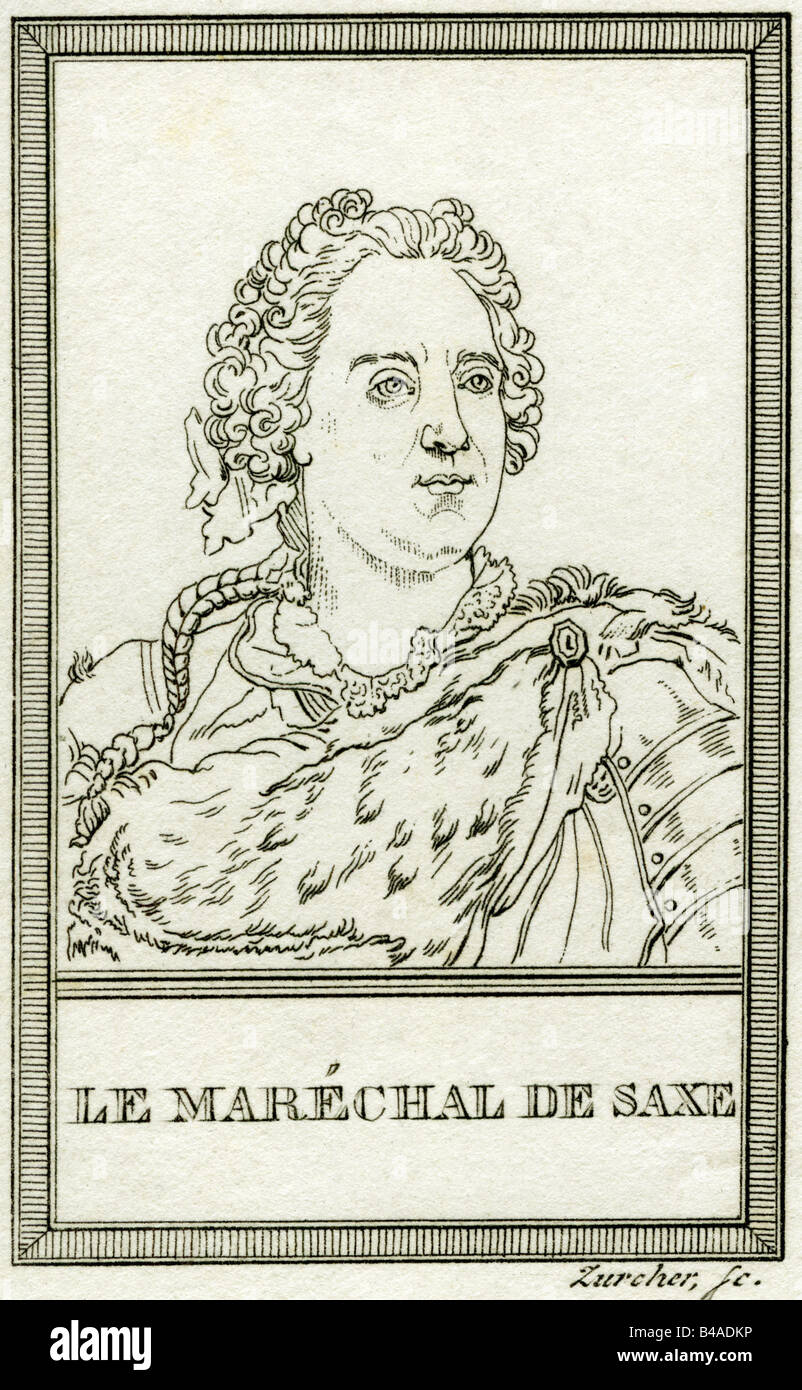 Le marechal de saxe Fotos und Bildmaterial in hoher Auflösung Alamy