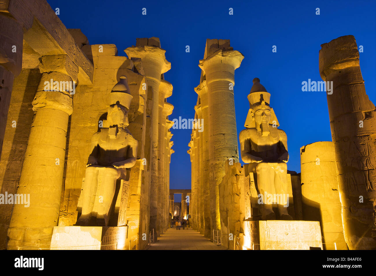 Luxor-Tempel Stockfoto