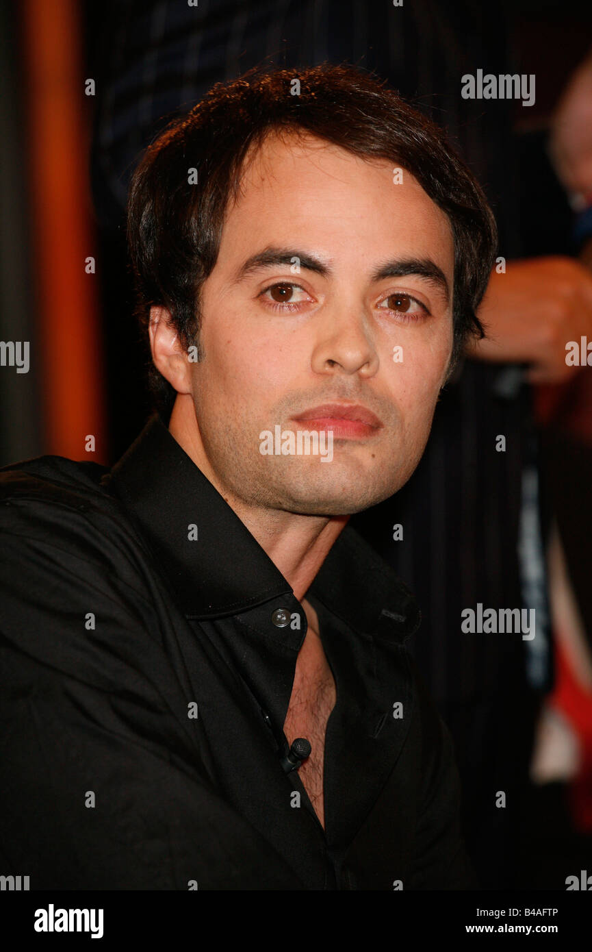 Kinski, Nikolai, * 30.7.1976, deutscher/französischer Schauspieler, Porträt, Gast bei der Fernsehsendung "NDR Talkshow", 24.8.2007, Stockfoto
