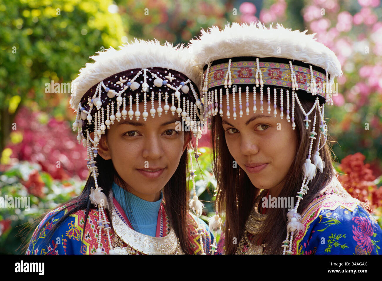 Thailand, Chiang Mai, Hmong Bergvölker, Frauen Stockfoto