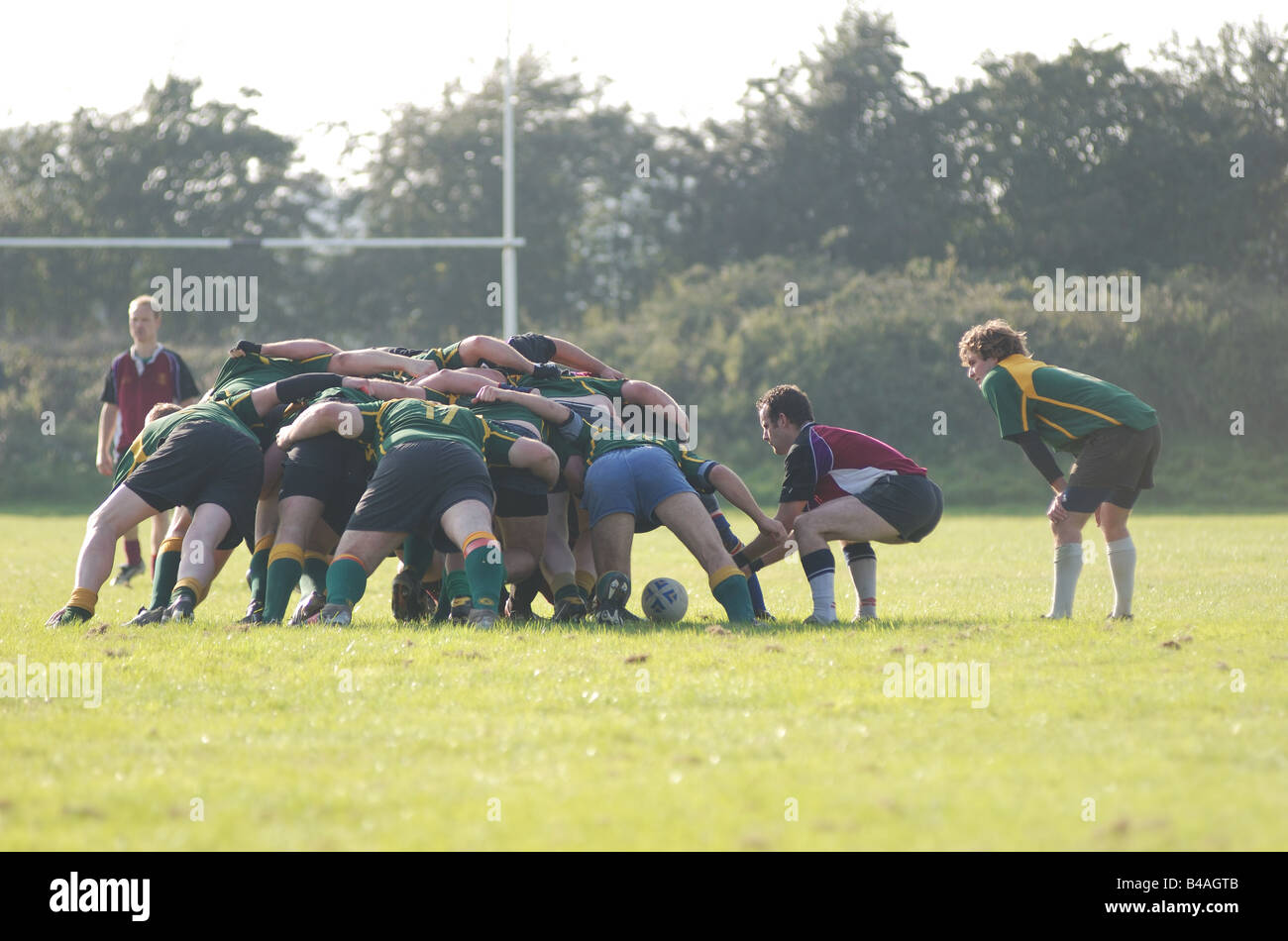 Rugby Union Club Level UK Stockfoto