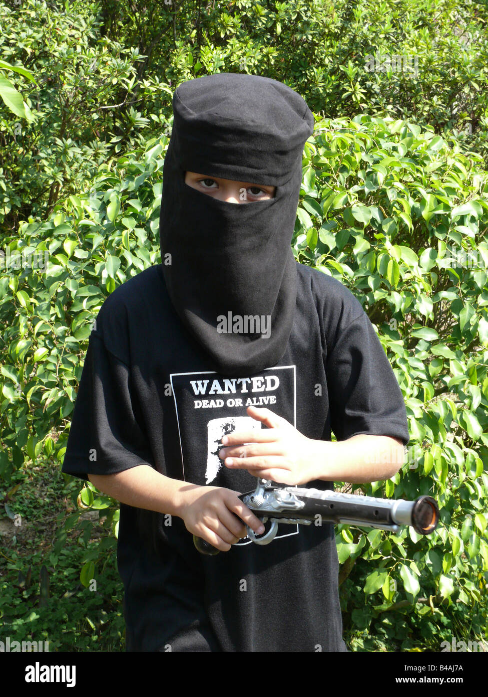 Hong Kong, junge im Kostüm Stockfoto