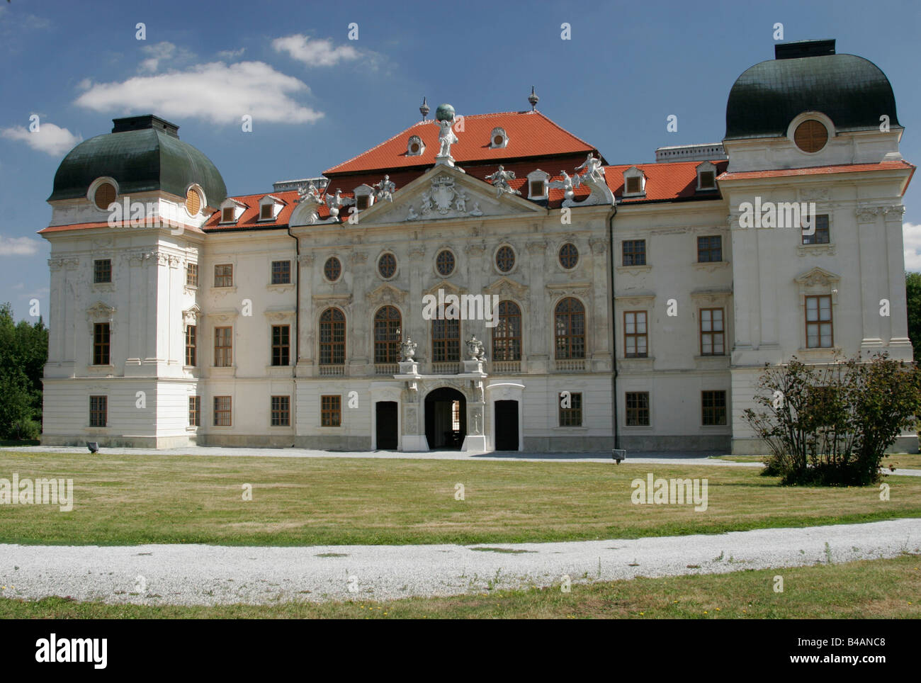 Architektur, Burgen, der Tschechischen Republik, die Riegersburg, Außenansicht, Additional-Rights - Clearance-Info - Not-Available Stockfoto